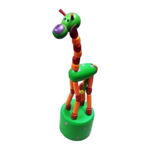 Wooden Pushing Giraffe – Handcrafted Toy for Toddlers & Kids