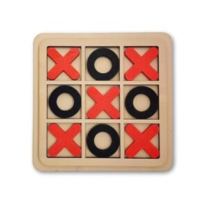 Wooden XOXO Game – Handcrafted Fun for Kids & Families